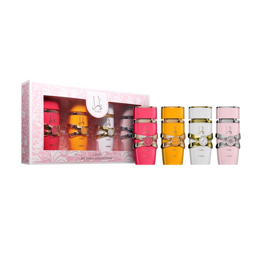 Lattafa Yara Collection-SET 4 piezas